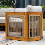 Mimo Caven 5 Seater Lounge Set With Armchairs