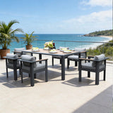 Mimo Talara 6 Seater Aluminium Outdoor dining Set