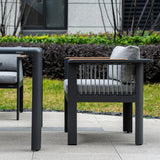 Mimo Talara 6 Seater Aluminium Outdoor dining Set
