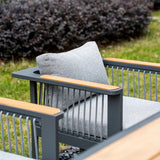 Mimo Talara 6 Seater Aluminium Outdoor dining Set