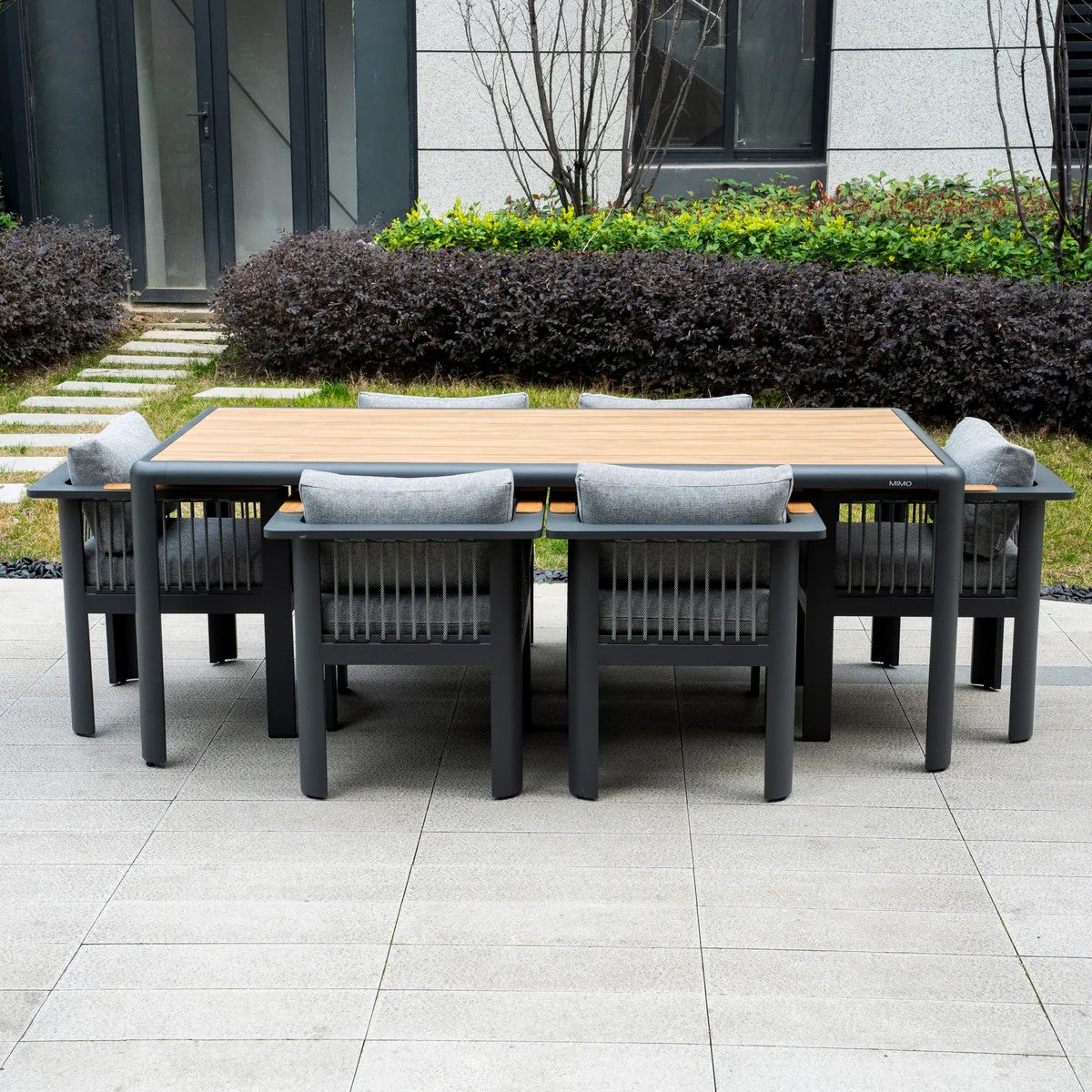 Mimo Talara 6 Seater Aluminium Outdoor dining Set