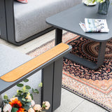 Mimo Varel 2 Seat Sofa Set With Talara Table