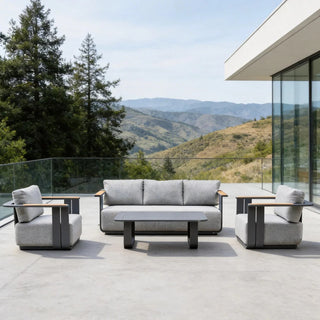 Varel 4 Piece Sofa Set With Talara Coffee Table