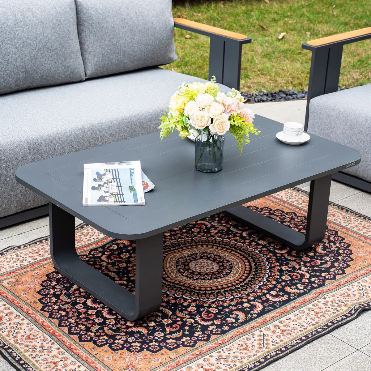 Mimo Varel 4 Piece Sofa Set With Talara Coffee Table