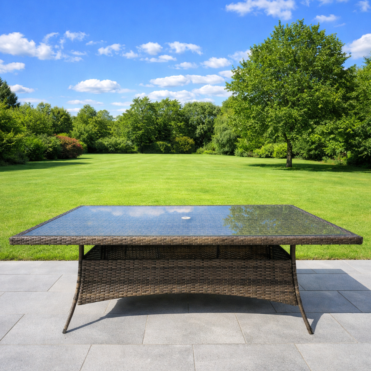 Monaco 8 Seat Ratan Outdoor Dining Set