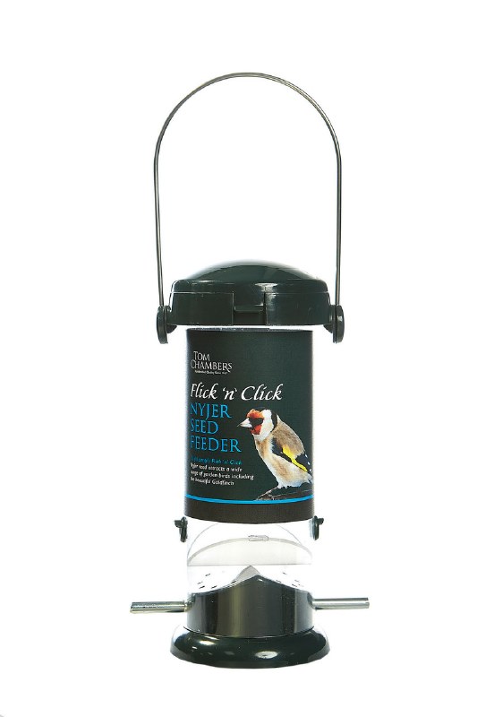 Tom Chambers Flick n Click Nyjer Seed Feeder