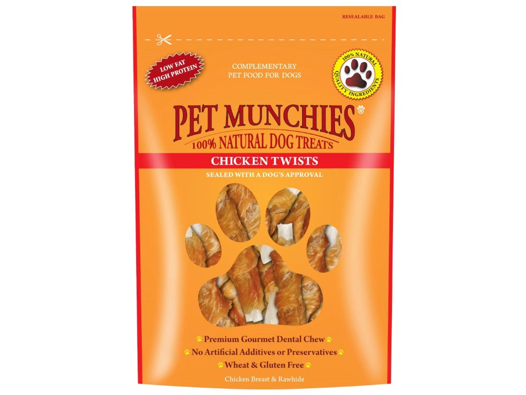 Pet Muchies Chicken Twists 80g