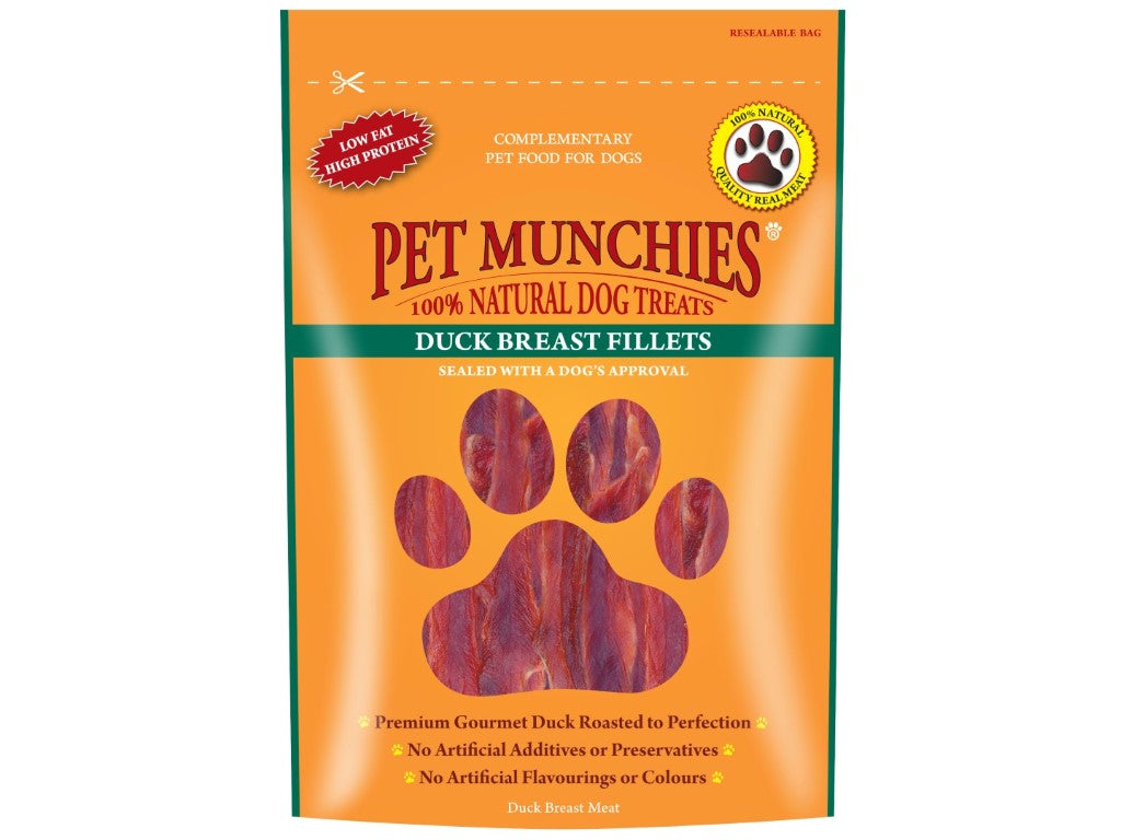 Pet Muchies Duck Breast Fillet 80g