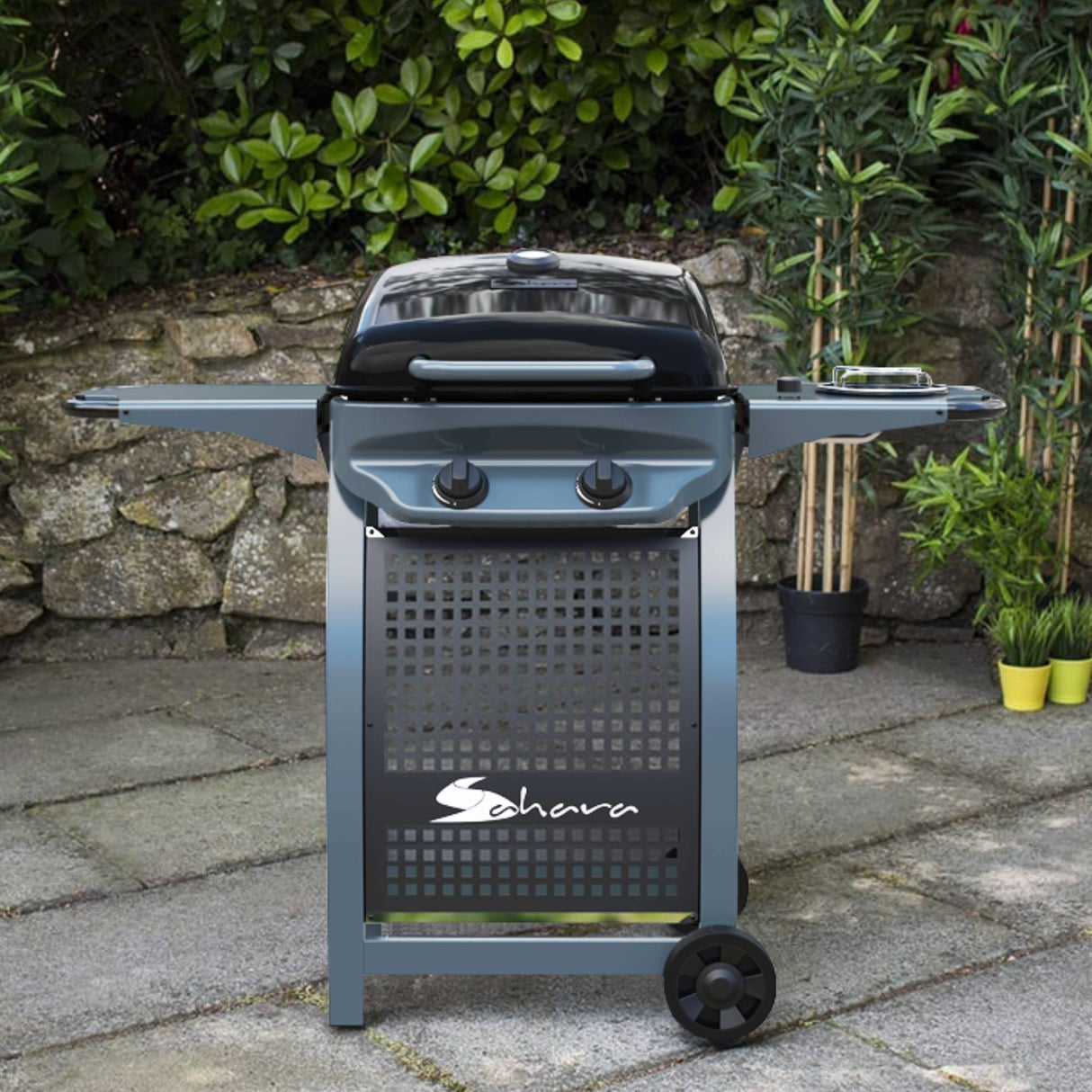 Sahara X150 2 burner bbq black