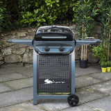 Sahara X150 2 burner bbq black