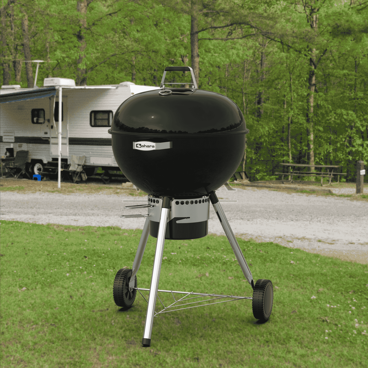 Sahara Kettle BBQ Charcoal 55cm