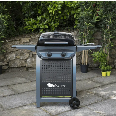 Sahara X150 2 burner bbq black