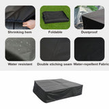 Square Garden Furniture Cover - Medium - 230cm X 230cm