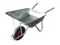 Galvanised Steel Wheelbarrow 120L