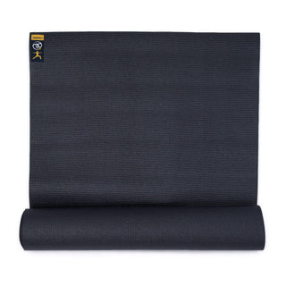 Warrior II Yoga Mat  4mm Black