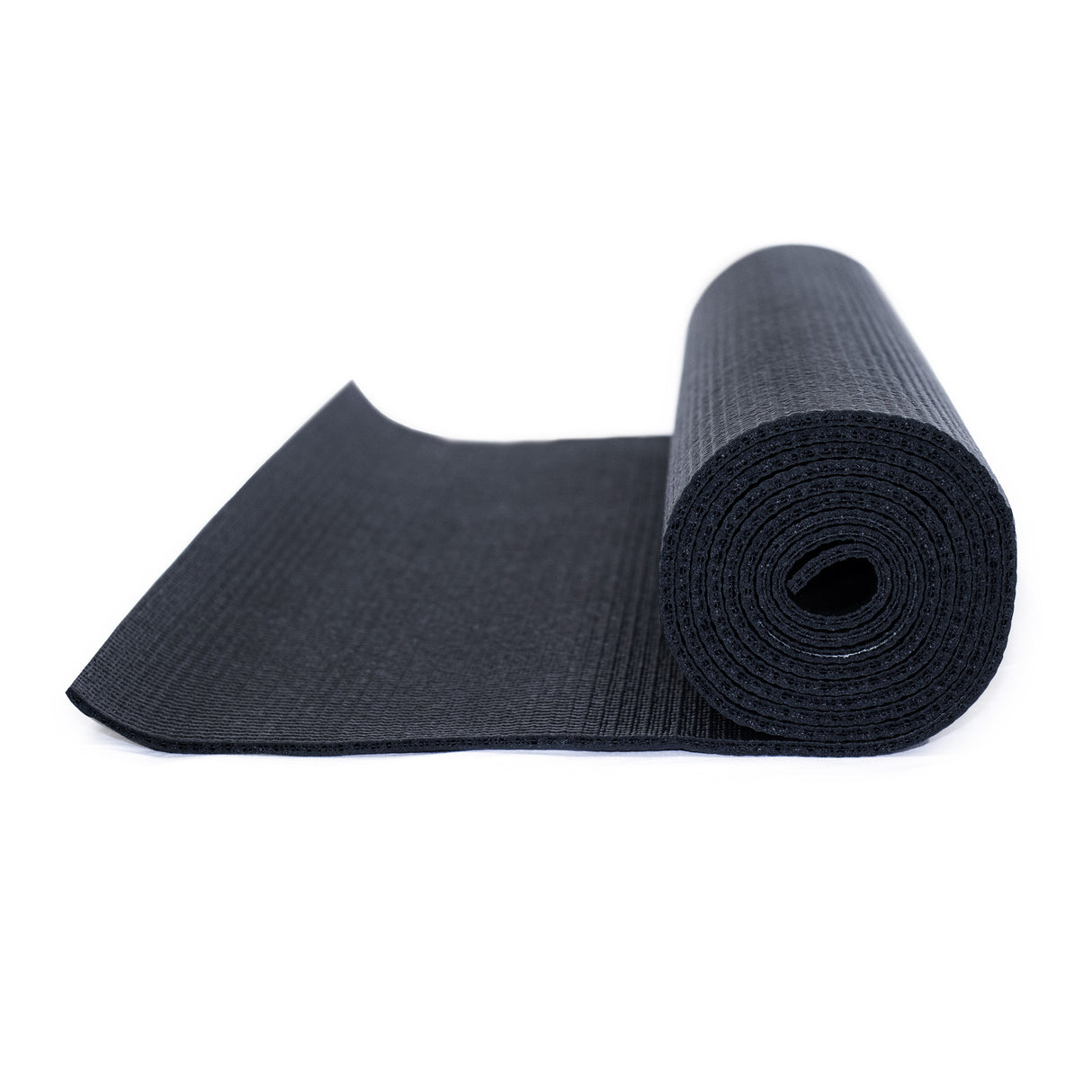 Warrior II Yoga Mat  4mm Black