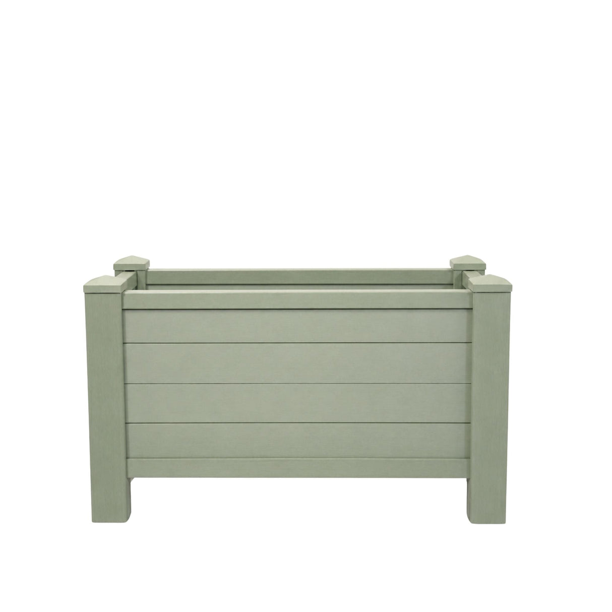 Winawood Large Rectangular Raised Planter - Duck Egg Green