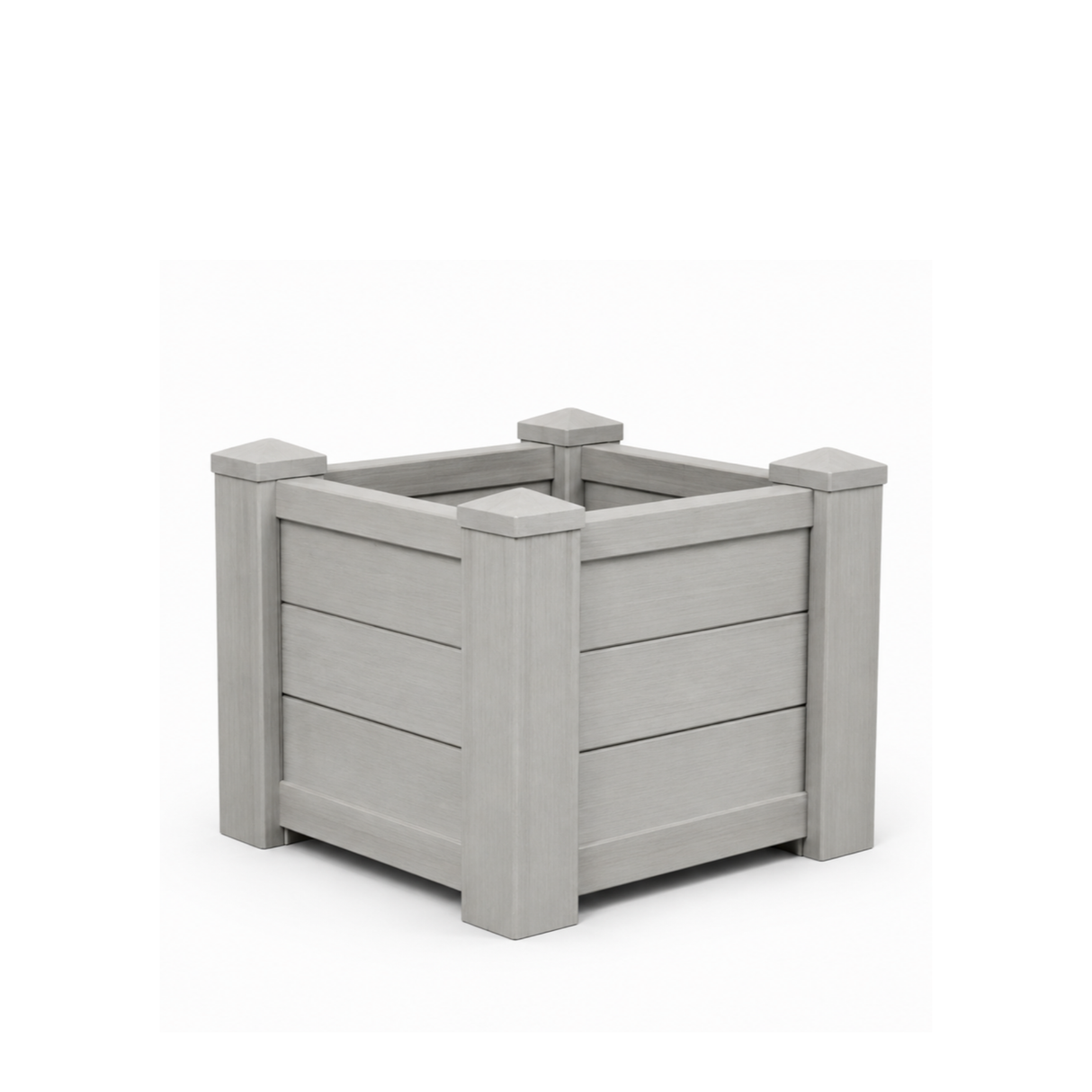 Winawood Square Planter - Stone Grey