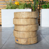 Wood Effect Side Table
