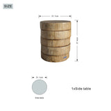 Wood Effect Side Table