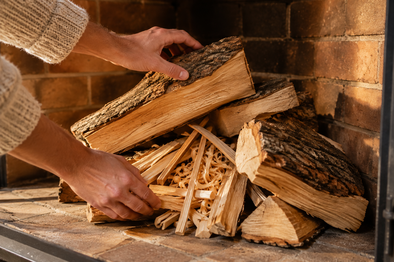 How to Light a Fire That Stays Lit